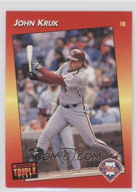 1992 Donruss Triple Play - [Base] #38 - John Kruk