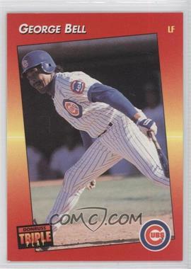 1992 Donruss Triple Play - [Base] #42 - George Bell