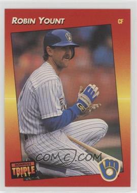 1992 Donruss Triple Play - [Base] #81 - Robin Yount