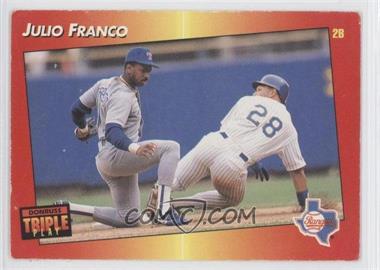 1992 Donruss Triple Play - [Base] #83 - Julio Franco