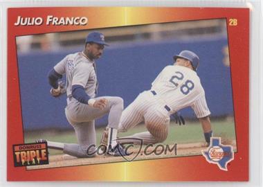 1992 Donruss Triple Play - [Base] #83 - Julio Franco