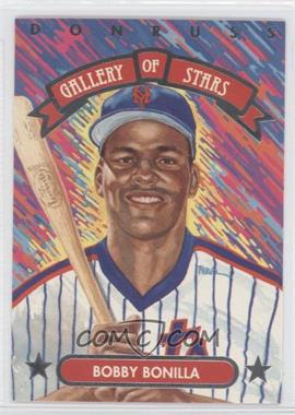 1992 Donruss Triple Play - Gallery of Stars #GS-1 - Bobby Bonilla