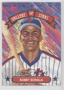 1992 Donruss Triple Play - Gallery of Stars #GS-1 - Bobby Bonilla