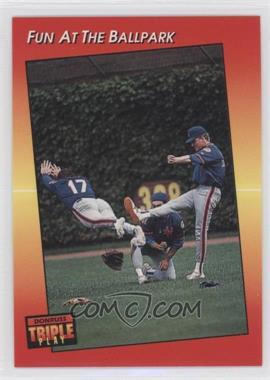 1992 Donruss Triple Play - Preview #8 - Fun at the Ballpark