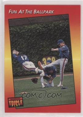 1992 Donruss Triple Play - Preview #8 - Fun at the Ballpark
