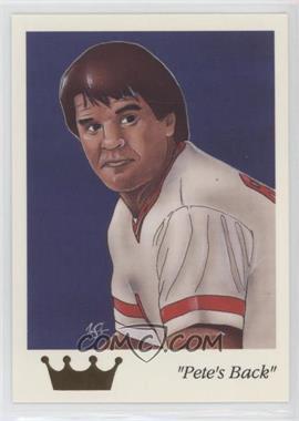 1992 Dynasty Sports Cards The Hit King Pete Rose - [Base] #10 - "Pete's Back"