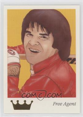 1992 Dynasty Sports Cards The Hit King Pete Rose - [Base] #5 - Free Agent