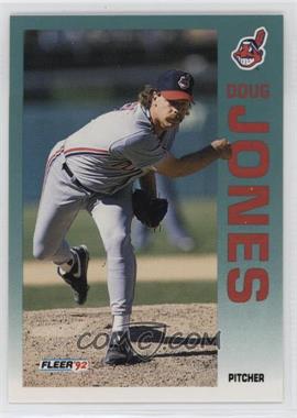 1992 Fleer - [Base] - Wrong Back #389 - Doug Jones (Ryne Sandberg Back)