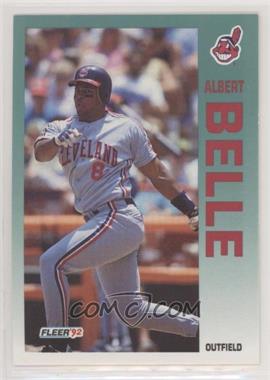 1992 Fleer - [Base] #105 - Albert Belle [Noted]