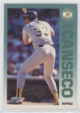 1992 Fleer - [Base] #252 - Jose Canseco [EX to NM]