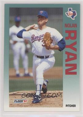 1992 Fleer - [Base] #320 - Nolan Ryan