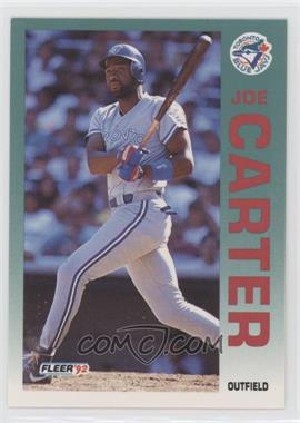 1992 Fleer - [Base] #327 - Joe Carter