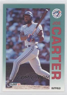 1992 Fleer - [Base] #327 - Joe Carter