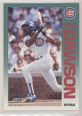 1992 Fleer - [Base] #379 - Andre Dawson