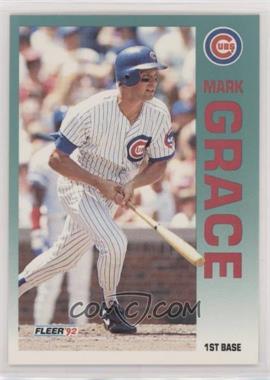 1992 Fleer - [Base] #381 - Mark Grace