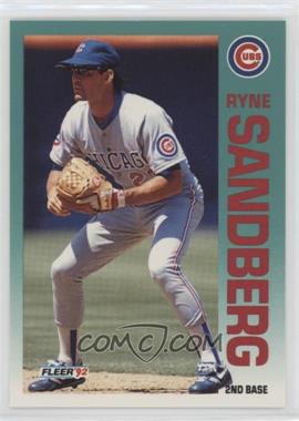 1992 Fleer - [Base] #389 - Ryne Sandberg