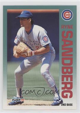 1992 Fleer - [Base] #389 - Ryne Sandberg