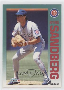 1992 Fleer - [Base] #389 - Ryne Sandberg