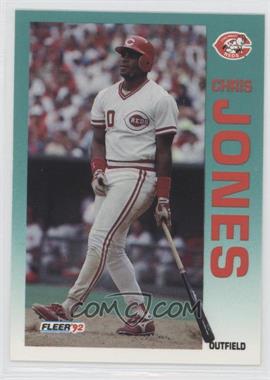 1992 Fleer - [Base] #410 - Chris Jones