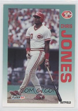 1992 Fleer - [Base] #410 - Chris Jones