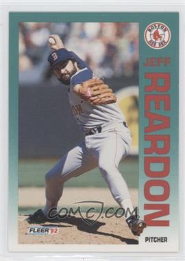 1992 Fleer - [Base] #46 - Jeff Reardon