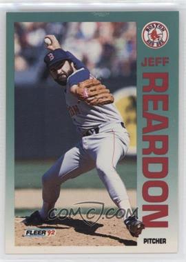 1992 Fleer - [Base] #46 - Jeff Reardon