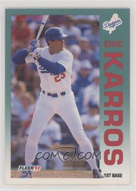 1992 Fleer - [Base] #462 - Eric Karros