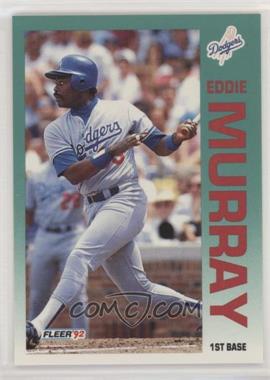 1992 Fleer - [Base] #466 - Eddie Murray