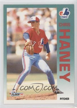 1992 Fleer - [Base] #483 - Chris Haney