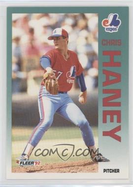 1992 Fleer - [Base] #483 - Chris Haney