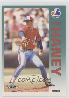 1992 Fleer - [Base] #483 - Chris Haney