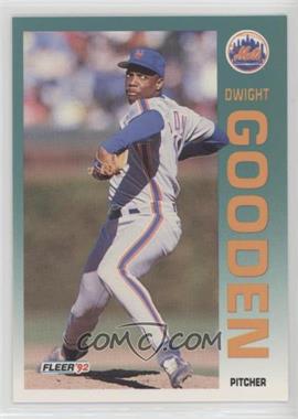 1992 Fleer - [Base] #505 - Dwight Gooden