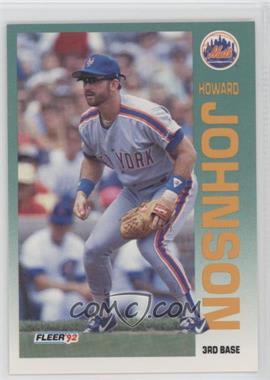 1992 Fleer - [Base] #509 - Howard Johnson