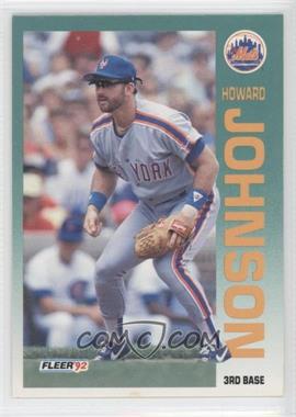 1992 Fleer - [Base] #509 - Howard Johnson