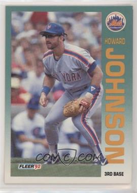 1992 Fleer - [Base] #509 - Howard Johnson