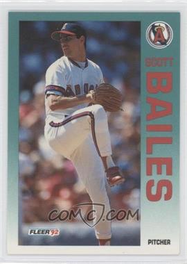 1992 Fleer - [Base] #53 - Scott Bailes