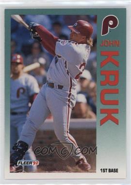 1992 Fleer - [Base] #537 - John Kruk