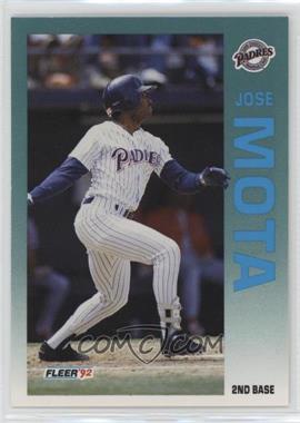 1992 Fleer - [Base] #616 - Jose Mota