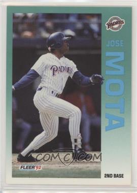 1992 Fleer - [Base] #616 - Jose Mota