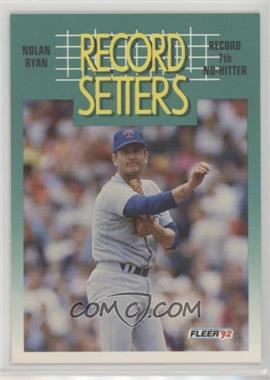 1992 Fleer - [Base] #682 - Nolan Ryan