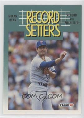 1992 Fleer - [Base] #682 - Nolan Ryan