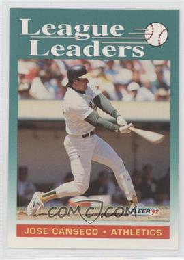 1992 Fleer - [Base] #688 - Jose Canseco