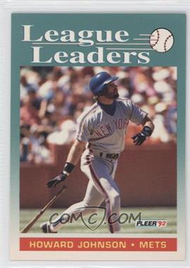 1992 Fleer - [Base] #689 - Howard Johnson