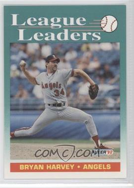 1992 Fleer - [Base] #696 - Bryan Harvey