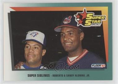 1992 Fleer - [Base] #698 - Roberto Alomar, Sandy Alomar Jr.