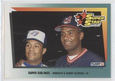 1992 Fleer - [Base] #698 - Roberto Alomar, Sandy Alomar Jr.