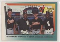 Stacy Jones, Bo Jackson, Gregg Olson, Frank Thomas