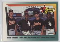 Stacy Jones, Bo Jackson, Gregg Olson, Frank Thomas