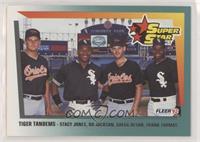 Stacy Jones, Bo Jackson, Gregg Olson, Frank Thomas