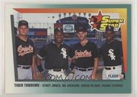 Stacy Jones, Bo Jackson, Gregg Olson, Frank Thomas